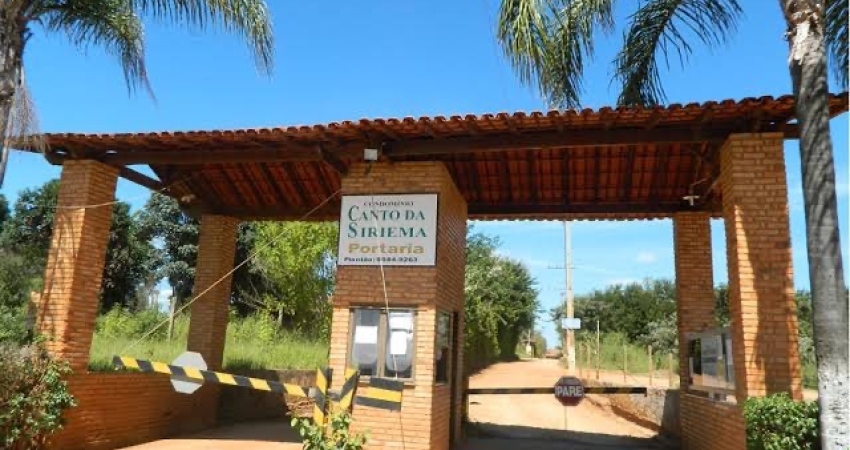 Terreno em condomínio fechado à venda na Rua Benedito Quintino, 0, Canto Da Siriema, Jaboticatubas