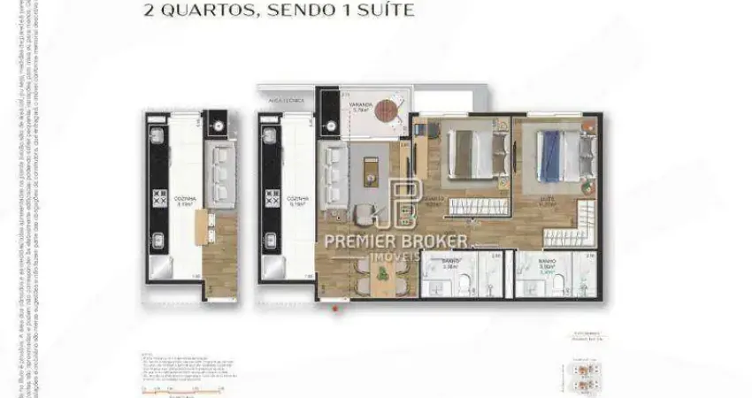 Apartamento com 2 dormitórios à venda, 65 m² por R$ 527.000,00 - Alto - Teresópolis/RJ