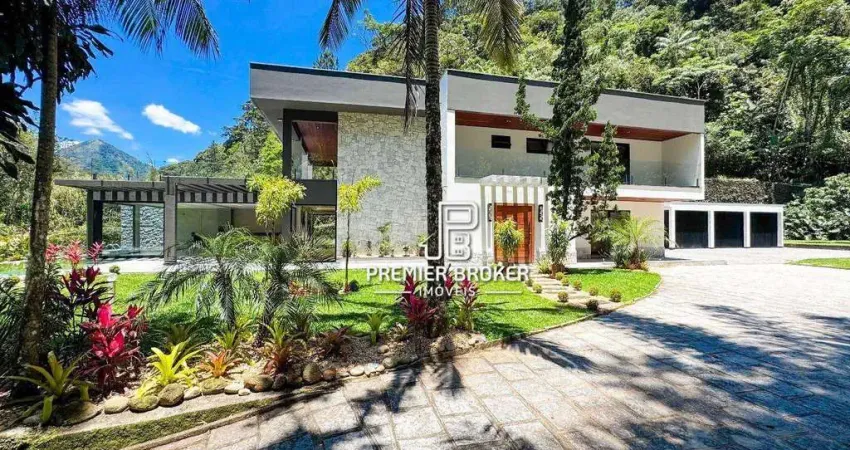 Casa à venda, 400 m² por r$ 4.990.000,00 - comary - teresópolis/rj