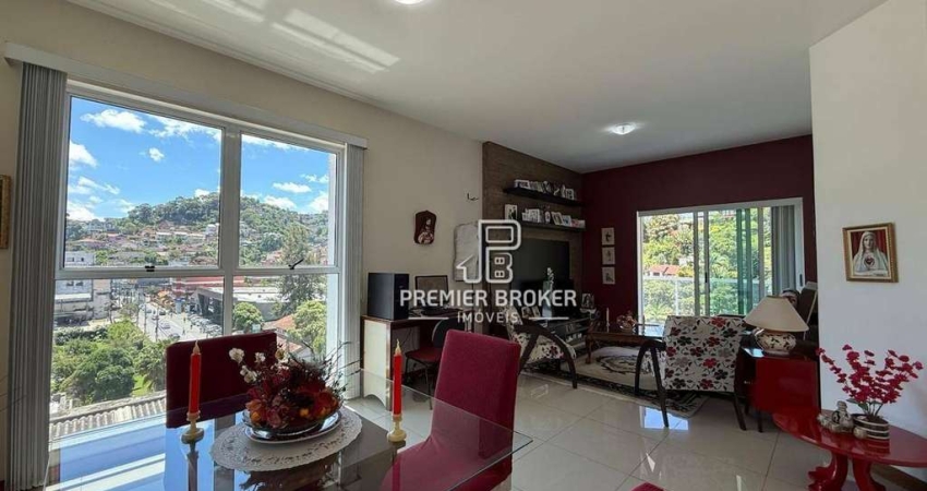 Apartamento à venda, 136 m² por R$ 740.000,00 - Várzea - Teresópolis/RJ