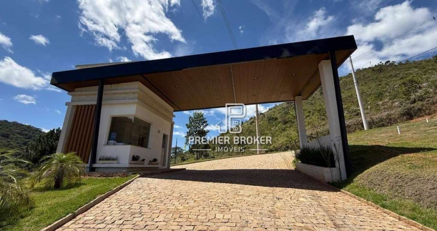 Terreno à venda, 463 m² por r$ 330.000,00 - albuquerque - teresópolis/rj