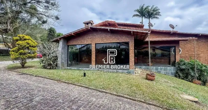 Casa à venda, 387 m² por r$ 1.350.000,00 - albuquerque - teresópolis/rj