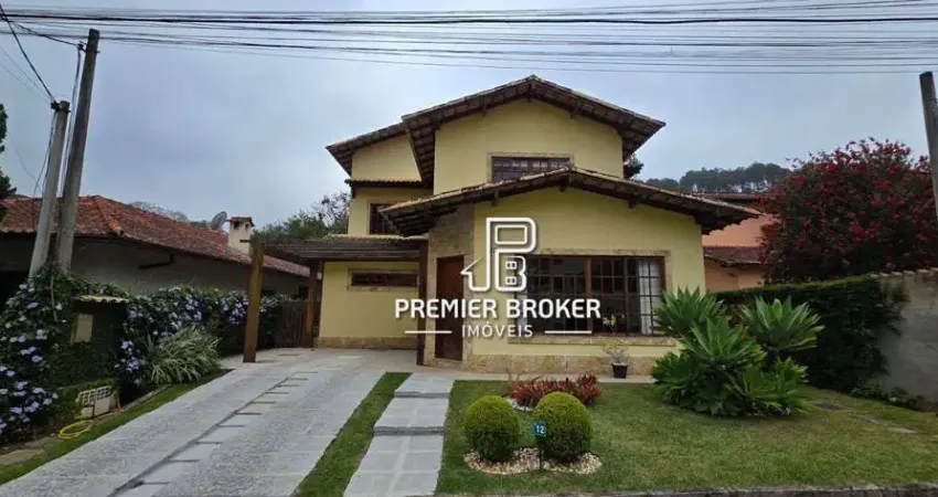 Casa à venda, 171 m² por r$ 1.090.000,00 - cascata do imbuí - teresópolis/rj