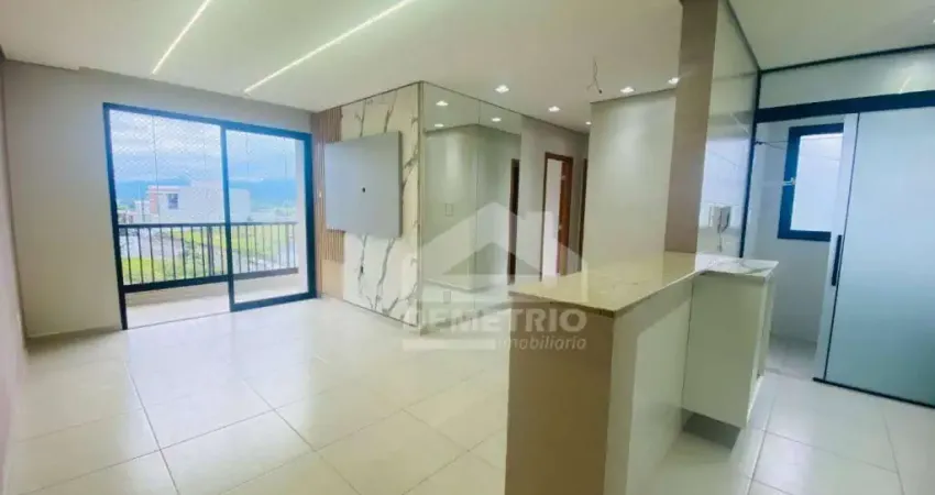 Lindo apartamento 2 dormitórios, varanda gourmet, cozinha americana - Vilage Santana - Guaratingueta