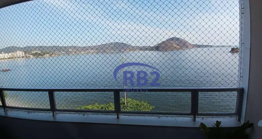 Apartamento vista mar de 4 quartos sendo 1 suíte e 2 vagas de garagem