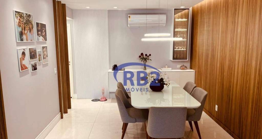 Apartamento com 3 quartos, 1 suíte, 2 vagas à venda, 118 m² por R$ 1.400.000 - Icaraí - Niterói/RJ