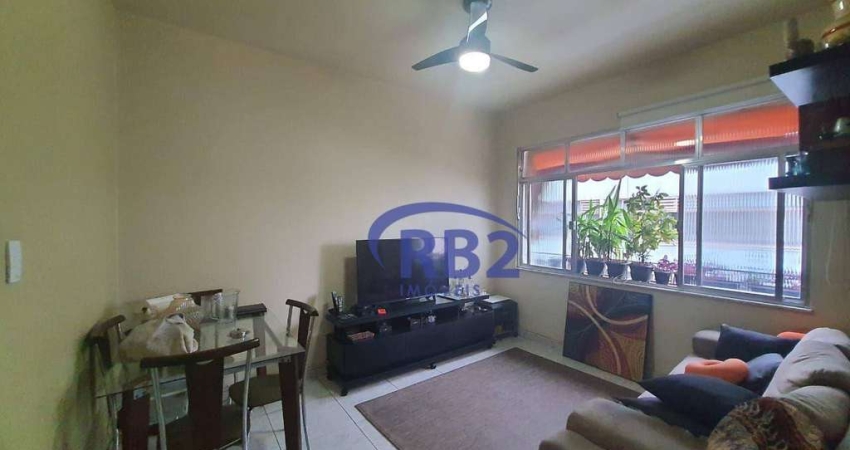 Apartamento de 2 quartos na Rua Doutor Borman no Centro de Niterói com vista livre