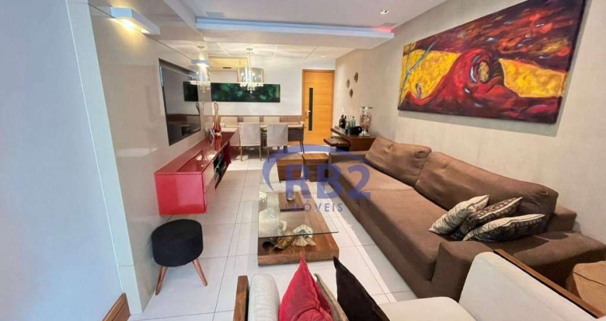 Apartamento com 4  suítes e 3 vagas naa escritura em condomínio com lazer completo em Icaraí por R$2.190.000,00