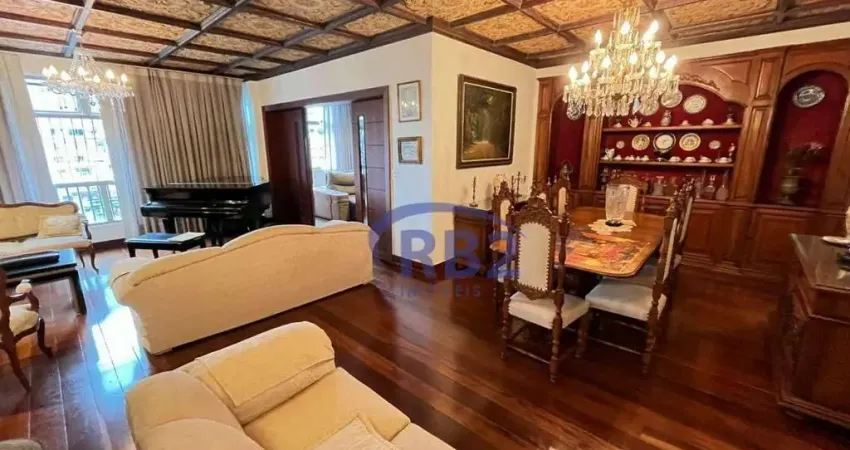 Apartamento com 4 quartos, planta original, hoje com 2 à venda, 260 m² por r$ 1.600.000 - icaraí - niterói/rj