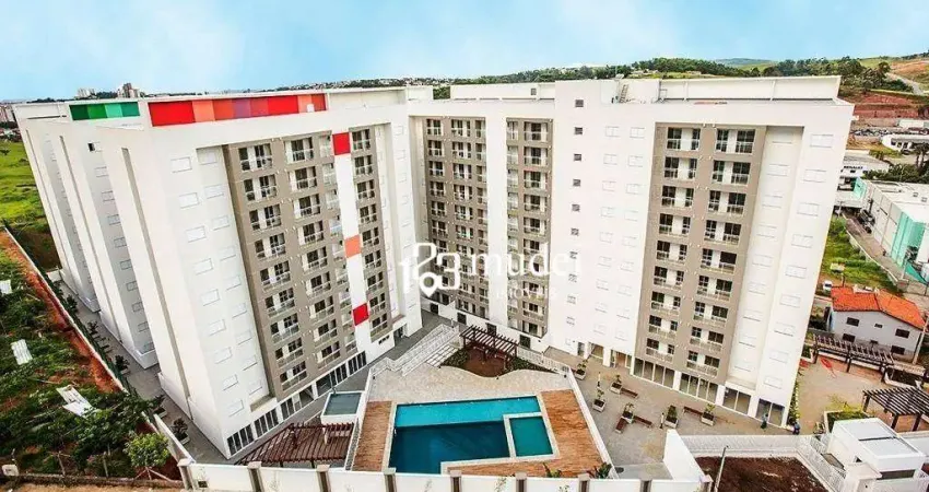 Apartamento com 2 dormitórios para alugar próximo a usf, 68 m² por r$ 3.870/mês - jardim do sul - bragança paulista/sp