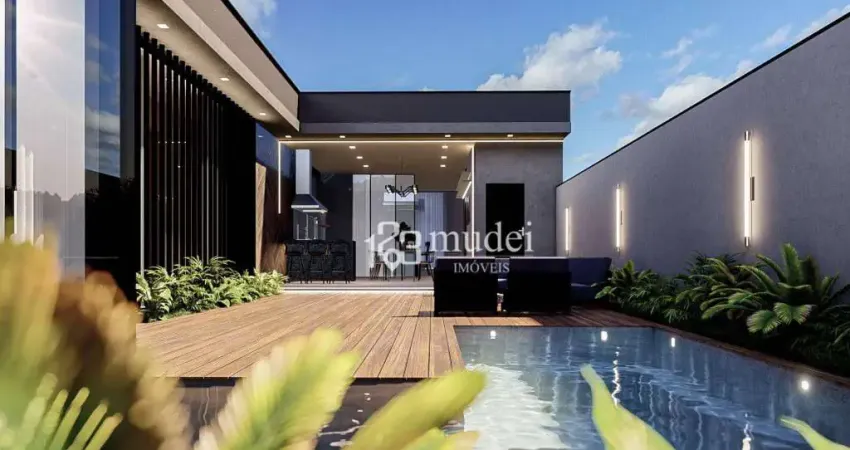 Casa com 3 dormitórios à venda, 196 m² por R$ 1.450.000,00 - Condomínio Residencial Euroville II - Bragança Paulista/SP