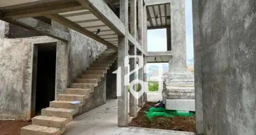 Casa em construção com 3 dormitórios à venda, 218 m² por R$ 800.000 - Condomínio Villa Real de Bragança - Bragança Paulista/SP