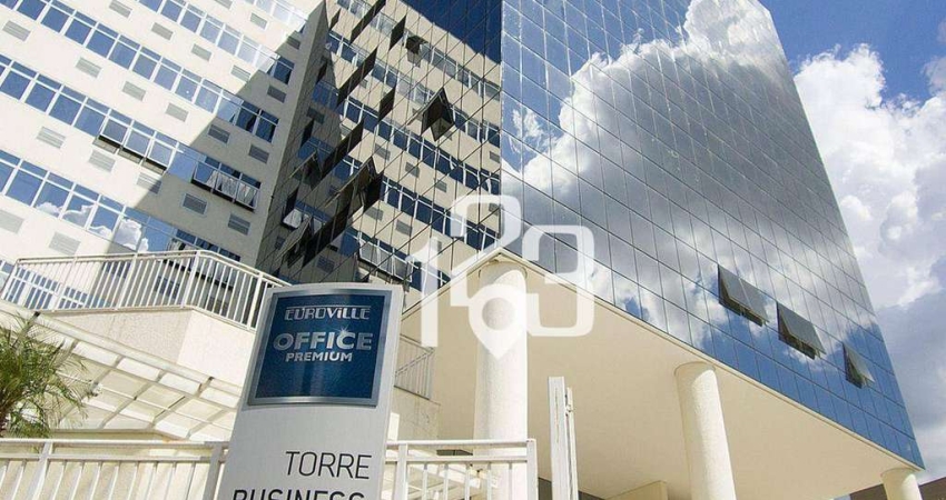 Sala, 85 m² - venda por R$ 699.000,00 ou aluguel por R$ 5.630,00/mês - Euroville Office Premium - Bragança Paulista/SP