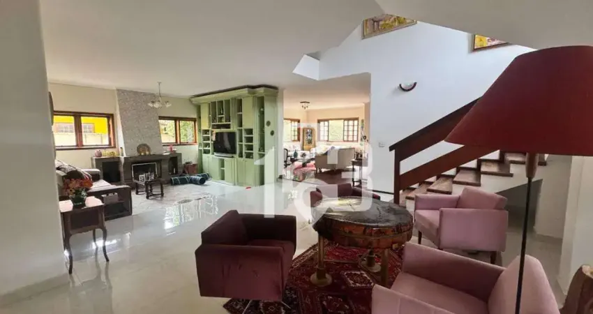 Casa com 5 dormitórios à venda, 500 m² por r$ 3.200.000,00 - condomínio village de santa helena - bragança paulista/sp