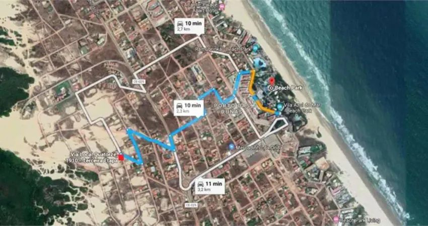 Terreno à venda na Local, Porto das Dunas, Aquiraz