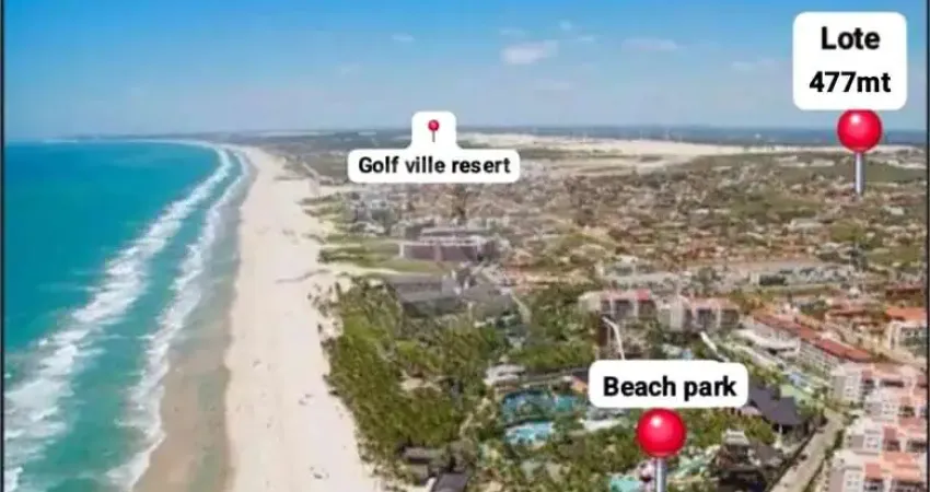 Terreno à venda no Porto das Dunas, Aquiraz 