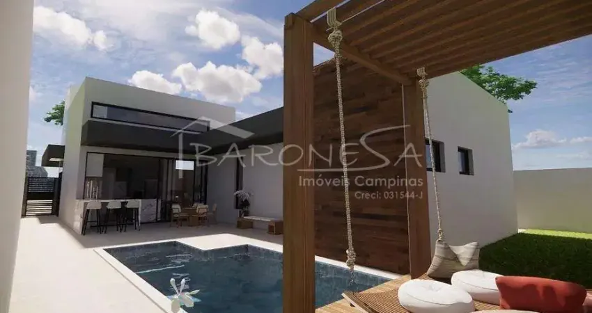 Casa em condomínio fechado com 3 quartos à venda na Estrada Municipal PLN-360, Parque Brasil 500, Paulínia