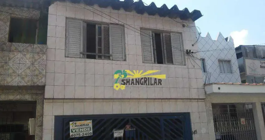 Sobrado residencial à venda, Vila Idealópolis, Diadema.
