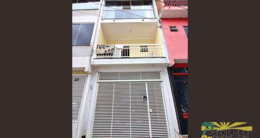 Sobrado com 3 dormitórios à venda, 164 m² por R$ 400.000,00 - Botujuru - São Bernardo do Campo/SP