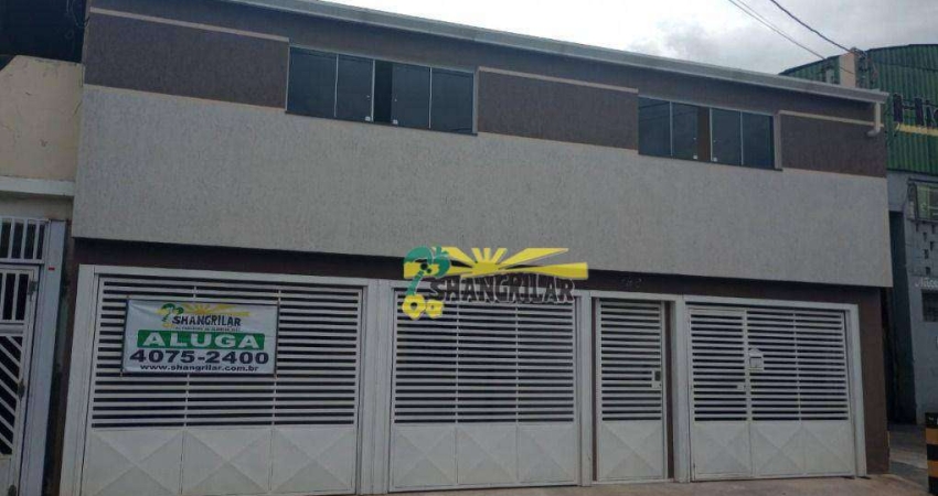 Apartamento com 1 dormitório para alugar, 50 m² por R$ 1.098,00/mês - Piraporinha - Diadema/SP