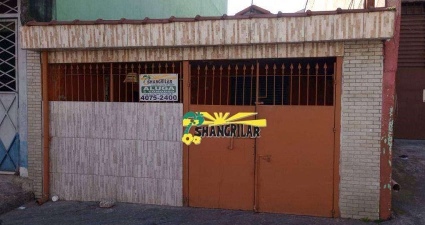 Casa com 1 dormitório para alugar, 35 m² por R$ 800,00/mês - Vila São José - Diadema/SP