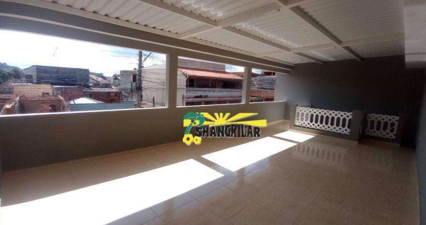 Casa com 2 dormitórios para alugar, 150 m² por R$ 1.868,00/mês - Vila Nogueira - Diadema/SP