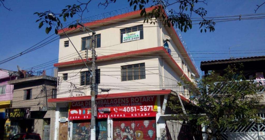 Kitnet com 1 dormitório para alugar, 27 m² por R$ 632,50/mês - Serraria - Diadema/SP
