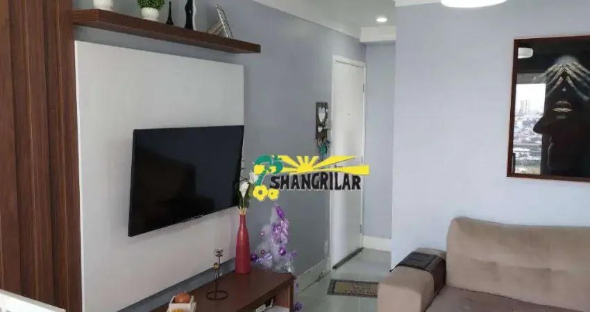 Apartamento com 3 dormitórios à venda, 65 m² por R$ 430.000 - Piraporinha - Diadema/SP
