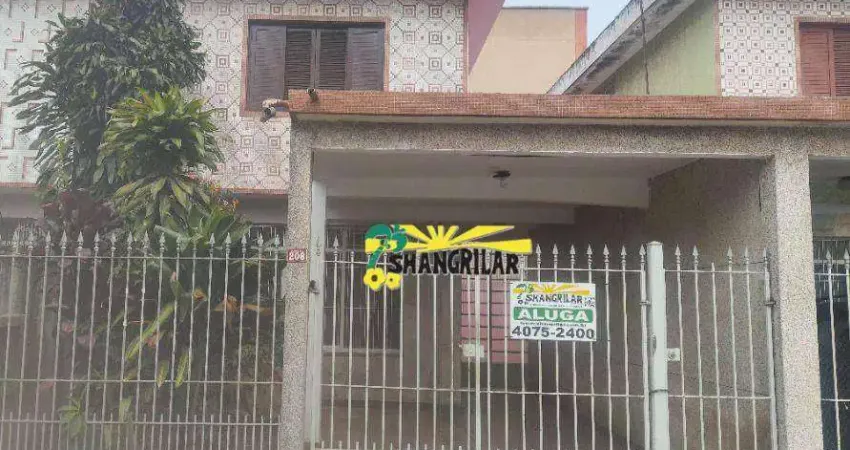 Sobrado com 3 dormitórios para alugar, 150 m² por R$ 2.815,12/mês - Vila dos Campeões - Diadema/SP