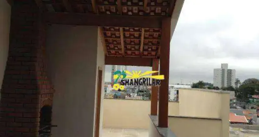 Cobertura à venda, 148 m² por r$ 590.000,00 - vila valparaíso - santo andré/sp