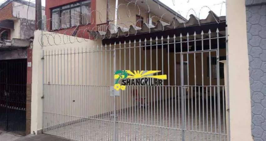 Casa com 1 dormitório para alugar, 45 m² por r$ 850/mês - vila dos campeões - diadema/sp