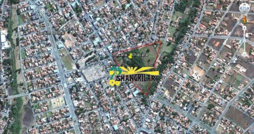 Terreno à venda, 36732 m² por r$ 14.000.000 - estância itajá - caldas novas/go