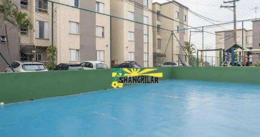 Apartamento com 2 dormitórios à venda, 47 m² por r$ 260.000 - taboão - são bernardo do campo/sp