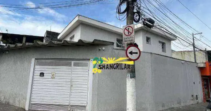 Sobrado com 3 dormitórios à venda, 135 m² mais salão comercial já alugado por r$ 750.000 - vila são josé - diadema/sp