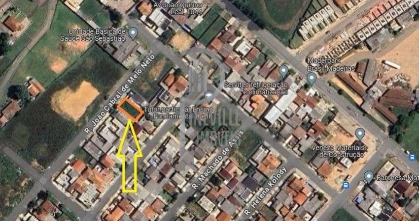 Terreno à venda na Rua João Cabral de Melo Neto, 00, Eucaliptos, Fazenda Rio Grande