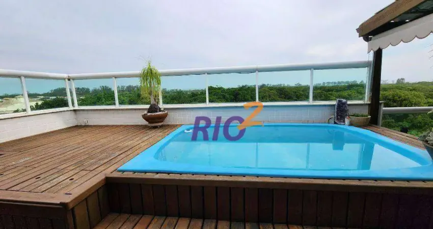 Recreio Gleba A | Excelente cobertura linear com 154m²