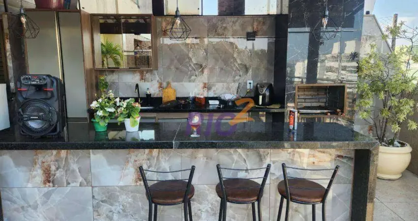 Cobertura com 2 dormitórios à venda, 180 m² por r$ 1.190.000,00 - rio 2 - rio de janeiro/rj