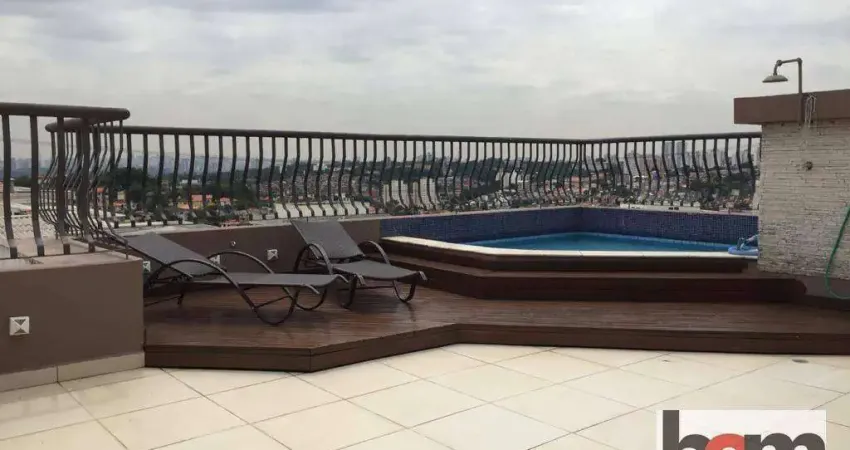 Cobertura com 3 dormitórios, 220 m² - venda por r$ 1.800.000 ou aluguel por r$ 9000/mês - cidade são francisco - são paulo/sp