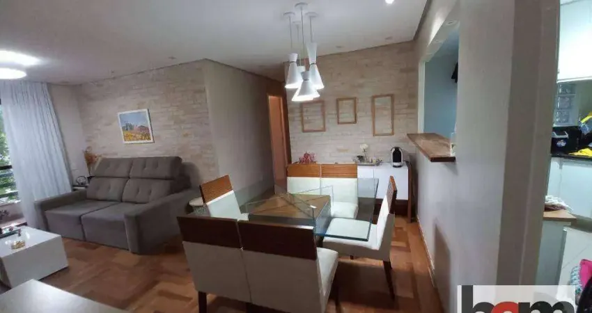 Apartamento com 3 dorms, 1 suíte com 2 vagas à venda, 92 m²  - vila são francisco - são paulo/sp