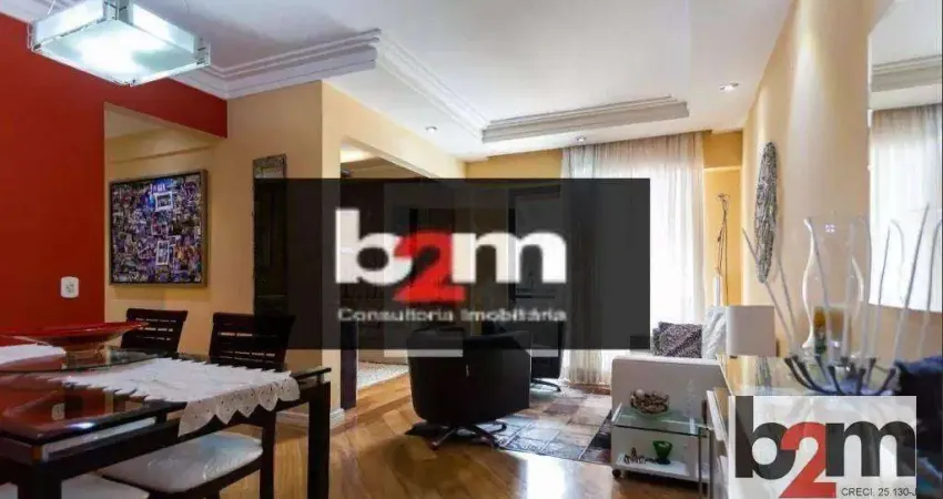 Apartamento com 2 dorms sala ampliada,1 suíte com 1 vaga, 75 m² - venda por r$ 850.000 ou aluguel por r$ 6.380/mês - vila são francisco - são paulo/sp