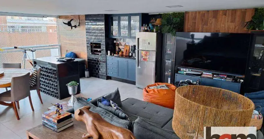 Cobertura com 3 suítes,3 vagas, 234 m² - venda por r$ 2.200.000 ou aluguel por r$ 12.550/mês - vila são francisco - são paulo/sp