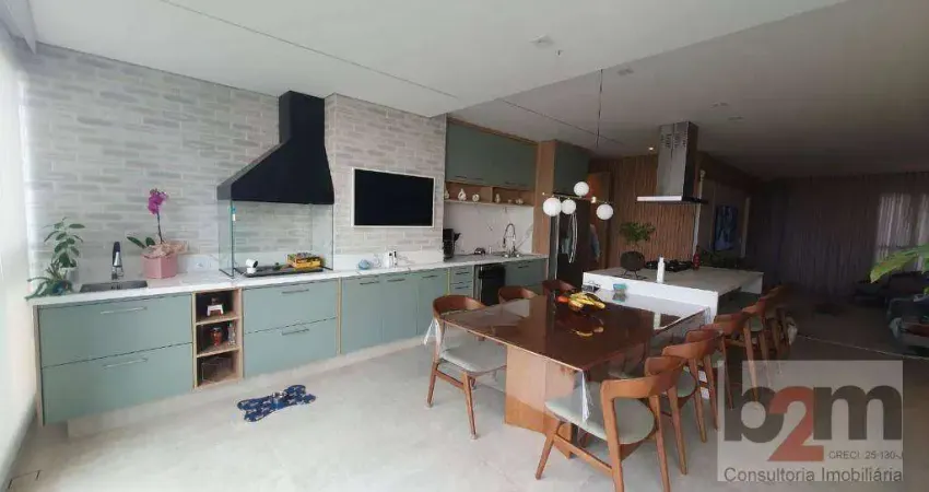 Apartamento com 3 suítes,3 vagas em 153 m2 à venda, 153 m² por r$ 2.600.000 - vila são francisco - osasco/sp