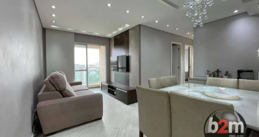 Excelente localização - 03 dormitórios sendo 01 suíte - 2 vagas de garagem e lazer completo