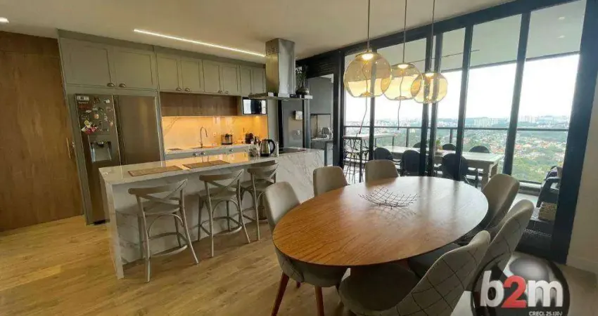 Apartamento com 3 dormitórios à venda, 153 m² por r$ 2.550.000 - vila são francisco - osasco/sp
