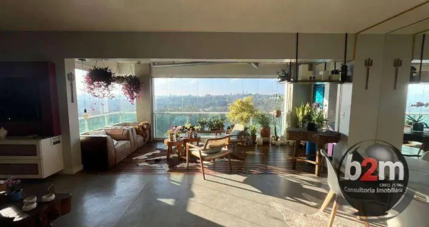 Apartamento com 3 dormitórios, 156 m² - venda por r$ 2.200.000,00 ou aluguel por r$ 10.780,00/mês - butantã - são paulo/sp