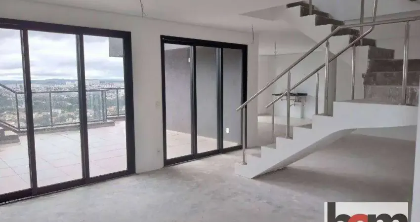 Cobertura com 4 dormitórios à venda, 251 m² por r$ 3.500.000,00 - vila são francisco - osasco/sp