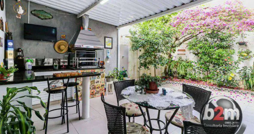 Casa cem condomínio fechado om 3 dormitórios à venda, 180 m² por r$ 1.290.000 - vila são francisco - são paulo/sp