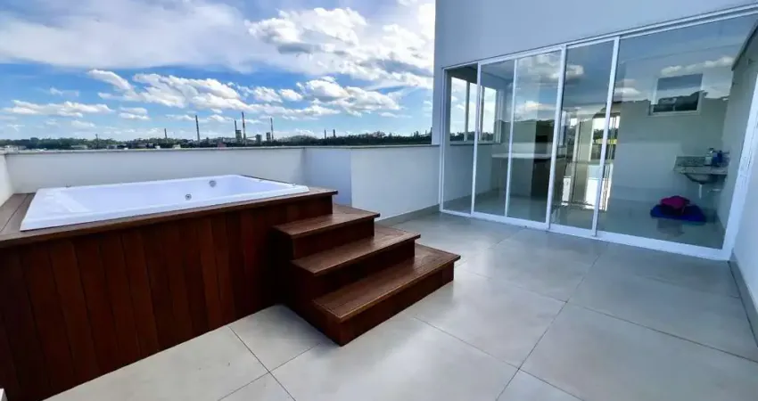 Cobertura para venda em ipatinga, veneza, 3 dormitórios, 1 suíte, 2 banheiros, 2 vagas