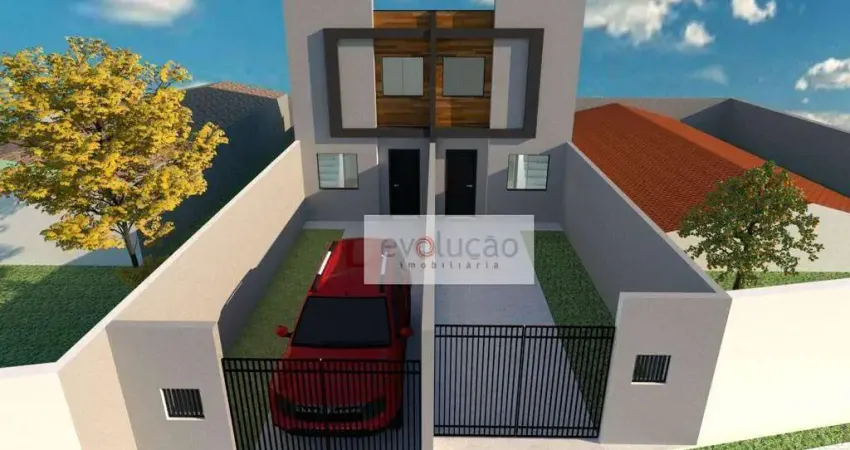 Sobrado com 2 dormitórios à venda, 58 m² por R$ 370.000,00 - Sítio Cercado - Curitiba/PR