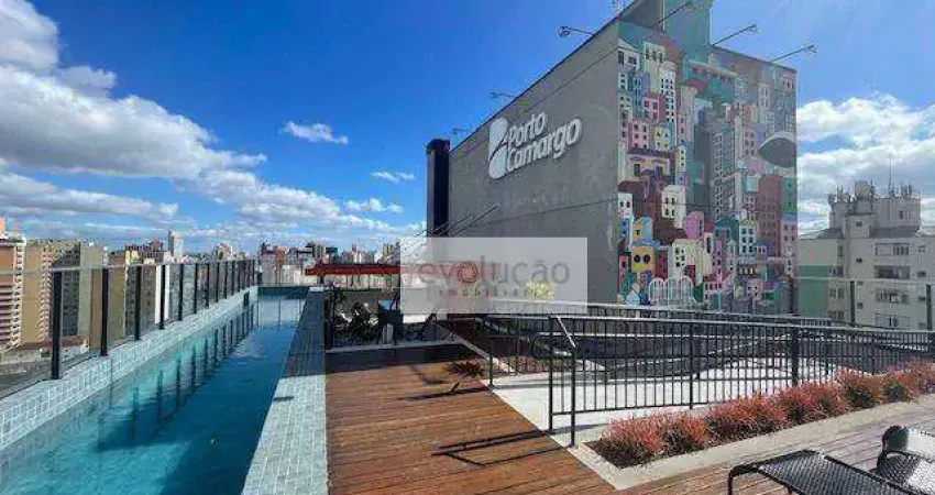 Studio novo no centro com excelente infra estrutura andar alto